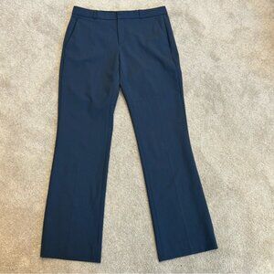 Banana Republic navy blue Logan dress pants straight leg trousers 6